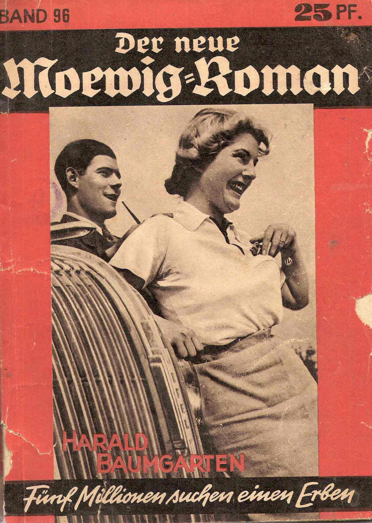 DER NEUE MOEWIG-ROMAN magazine side cover Issue 96  