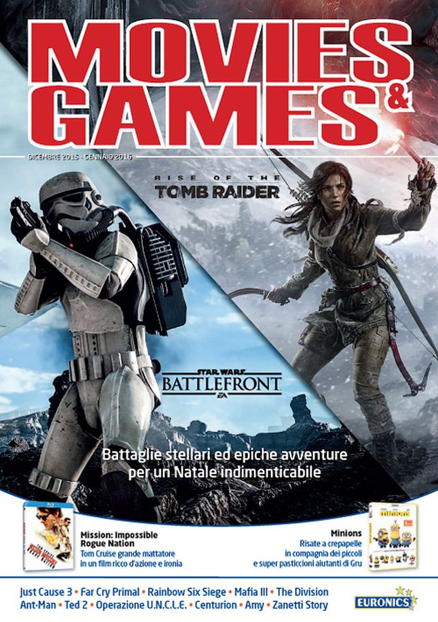 MOVIES AND GAMES magazine side cover  