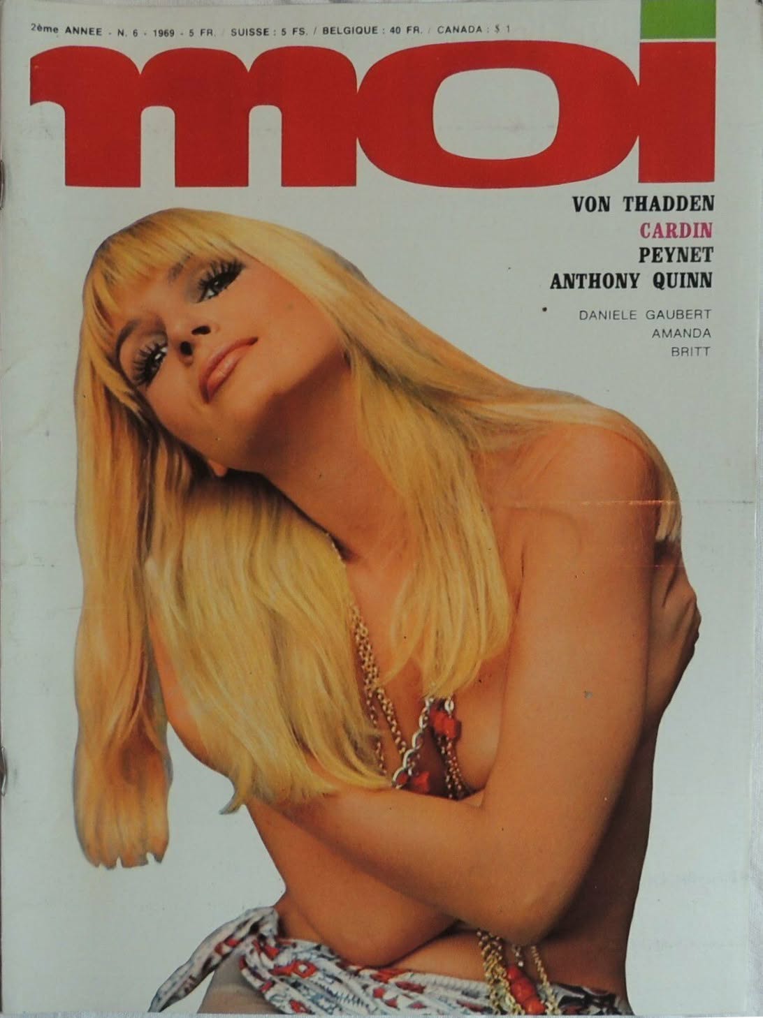 MOI magazine side cover Issue 6   1969