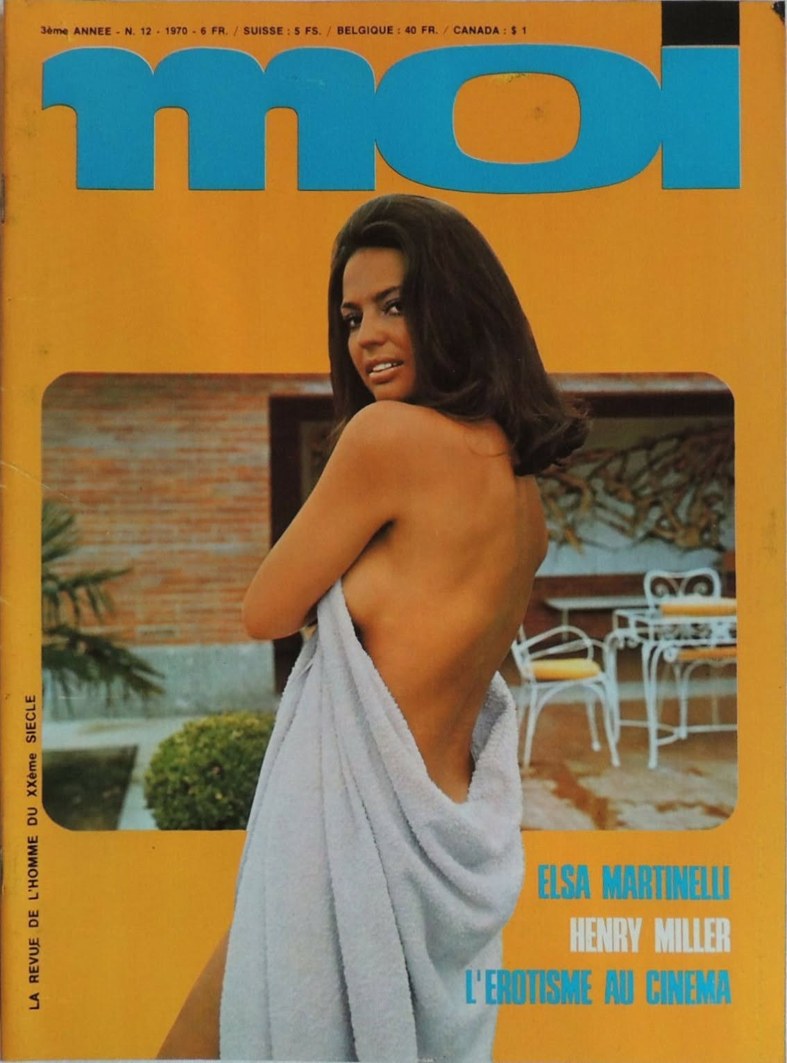 MOI magazine side cover Issue 12   1970