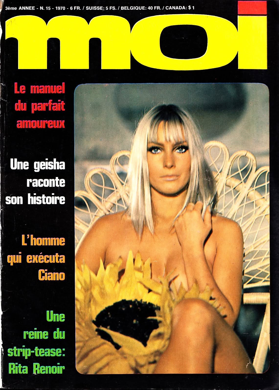 MOI magazine side cover Issue 15   1970