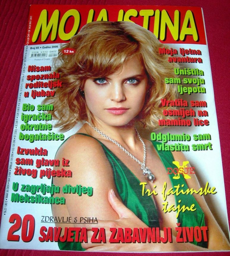 MOJA ISTINA magazine side cover Issue 65   2009