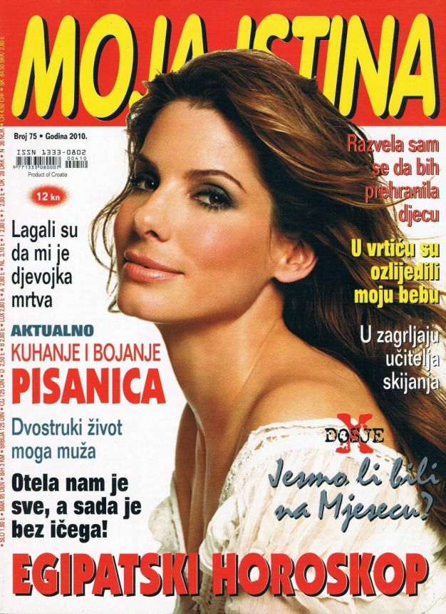 MOJA ISTINA magazine side cover Issue 75   2010