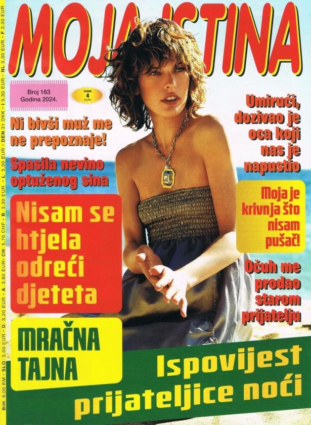 MOJA ISTINA magazine side cover Issue 163   2024