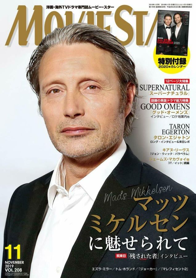 MOVIESTAR (J) magazine side cover Issue 208  November 2019