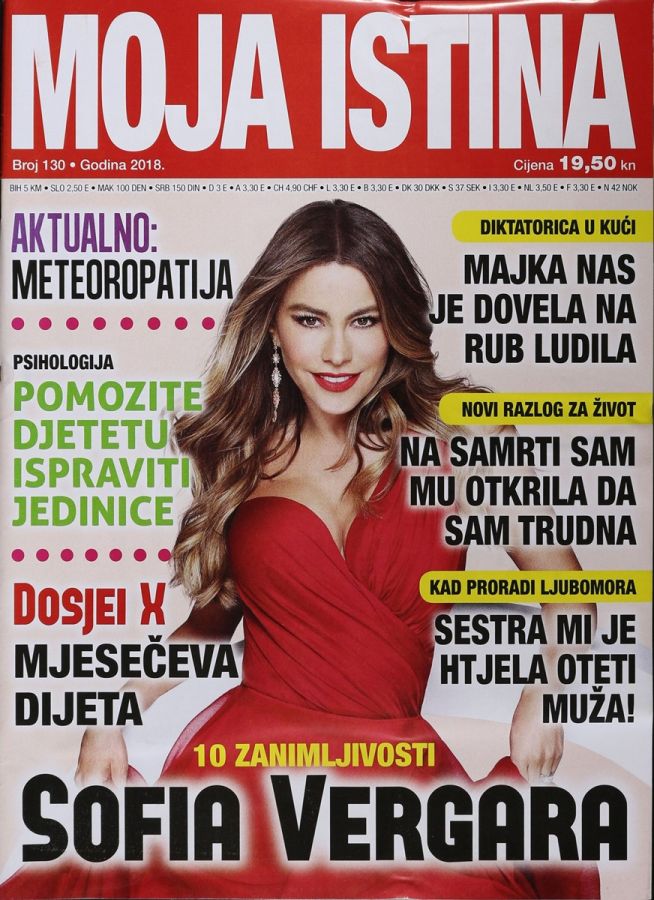 MOJA ISTINA magazine side cover Issue 130   2018