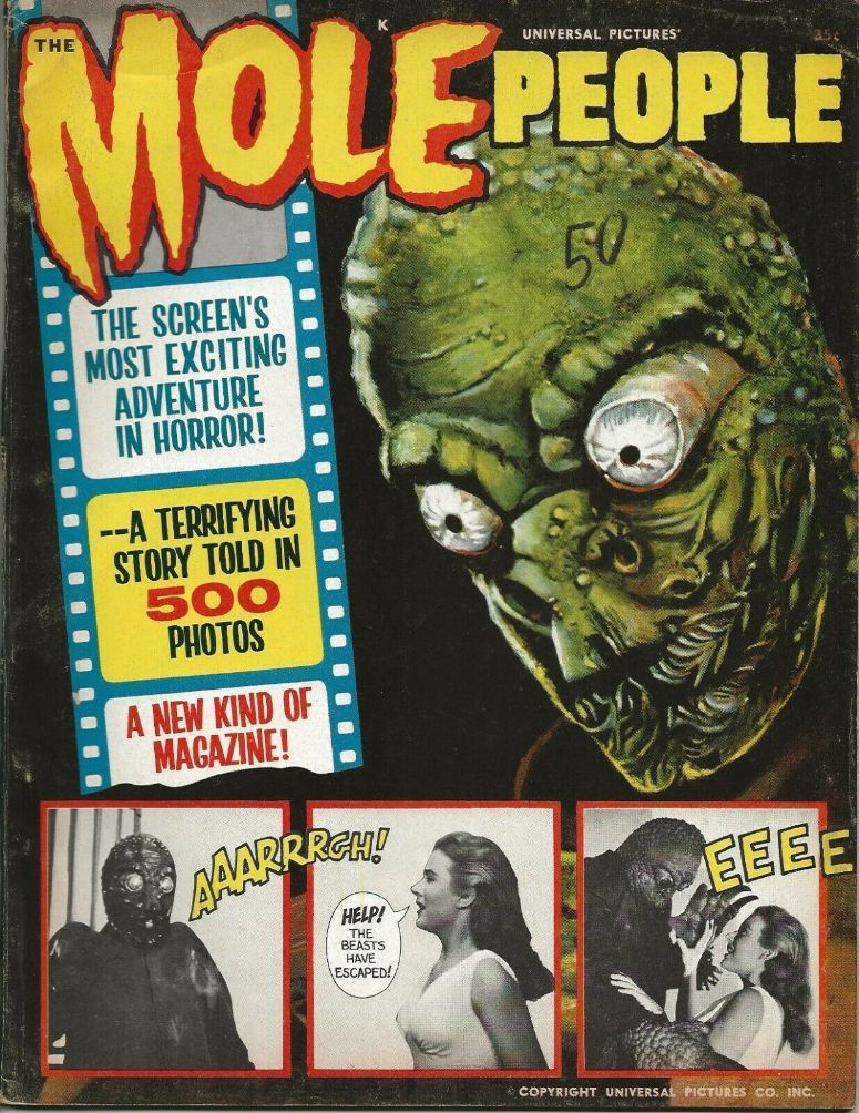 FAMOUS FILMS magazine side cover Issue 3  1964