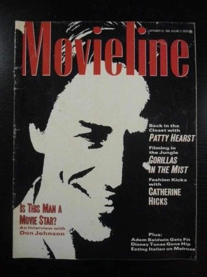 MOVIELINE magazine cover Issue 86  Vol 5 # 86 23 September 1988