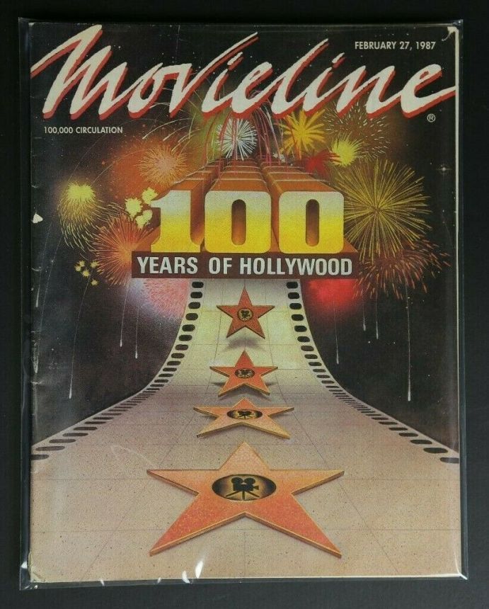 MOVIELINE magazine cover 27 February 1987