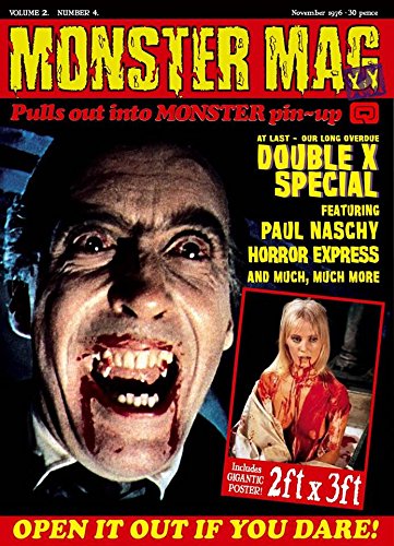 MONSTER MAG magazine side cover Issue 18 November 1976