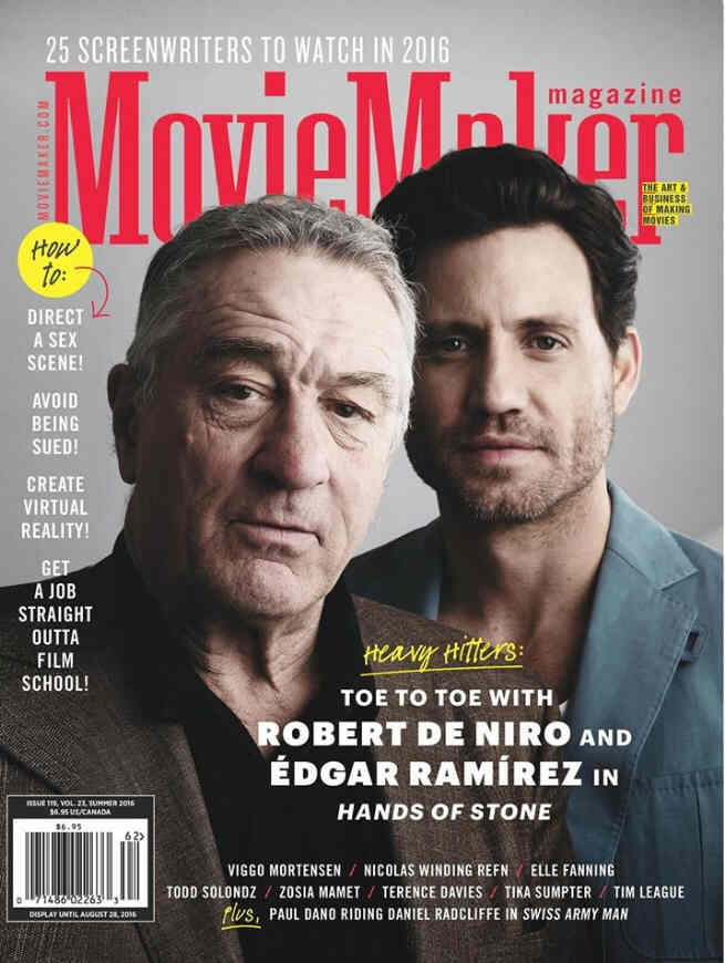 MOVIE MAKER magazine side cover Issue 119 Summer 2016