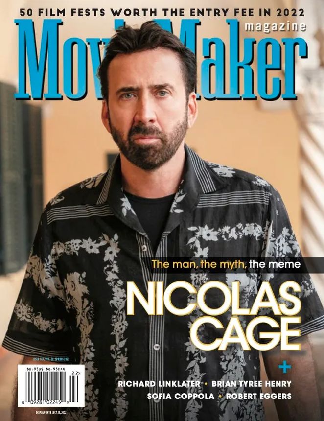 MOVIE MAKER magazine side cover Issue 143  June/July 2022