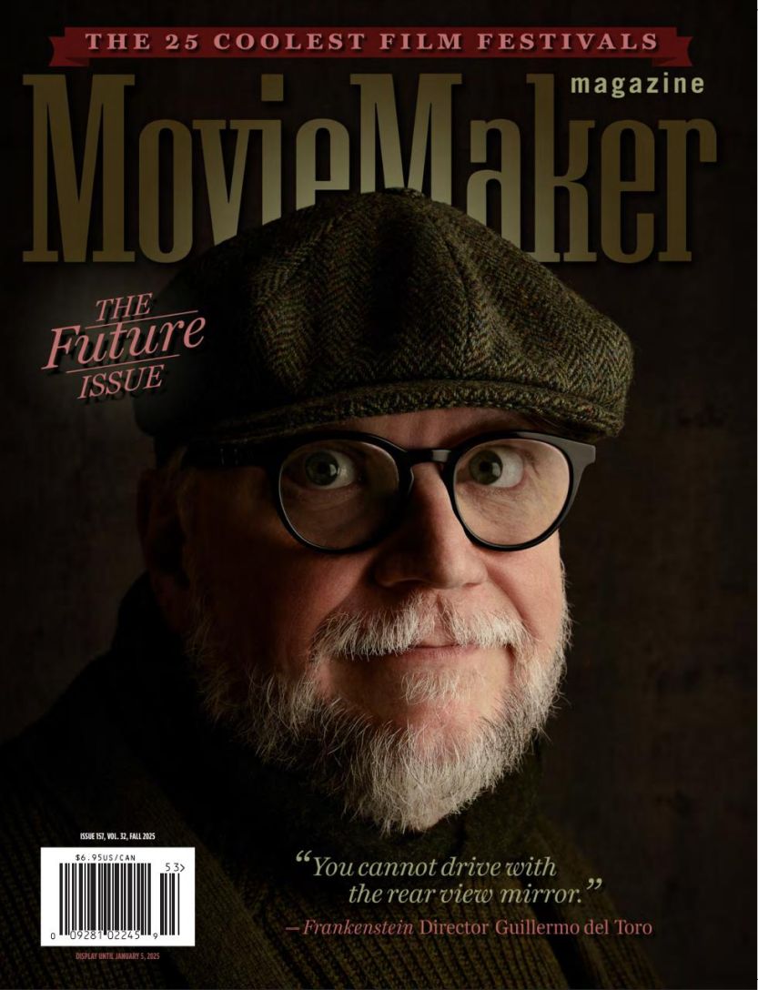 MOVIE MAKER magazine side cover Issue 157 Fall 2025