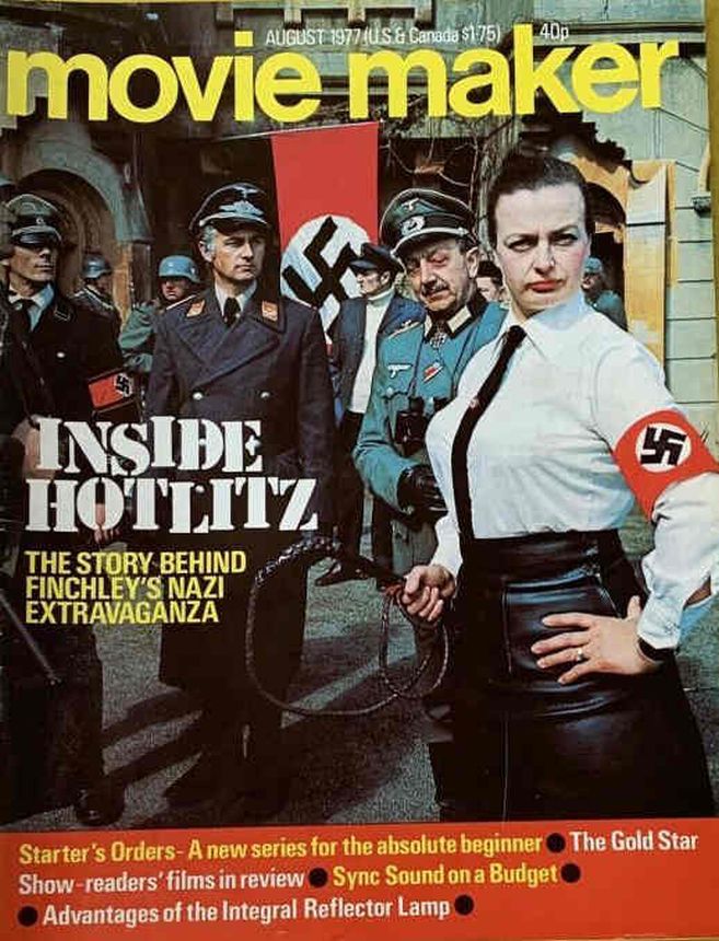 MOVIE MAKER magazine side cover  August 1977