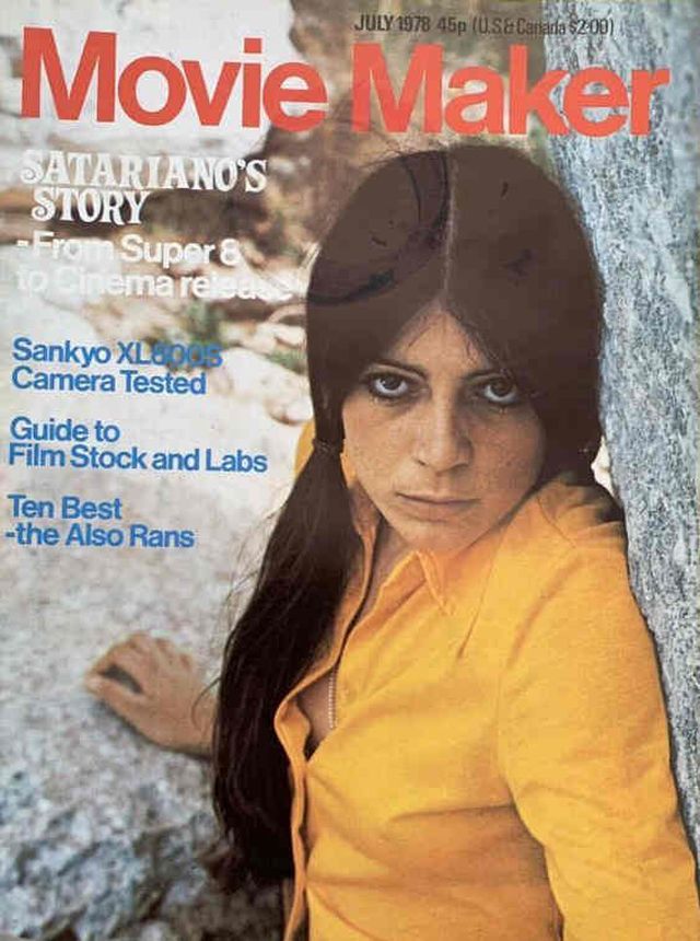 MOVIE MAKER magazine side cover  July 1978