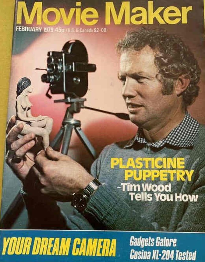 MOVIE MAKER magazine side cover  February 1979