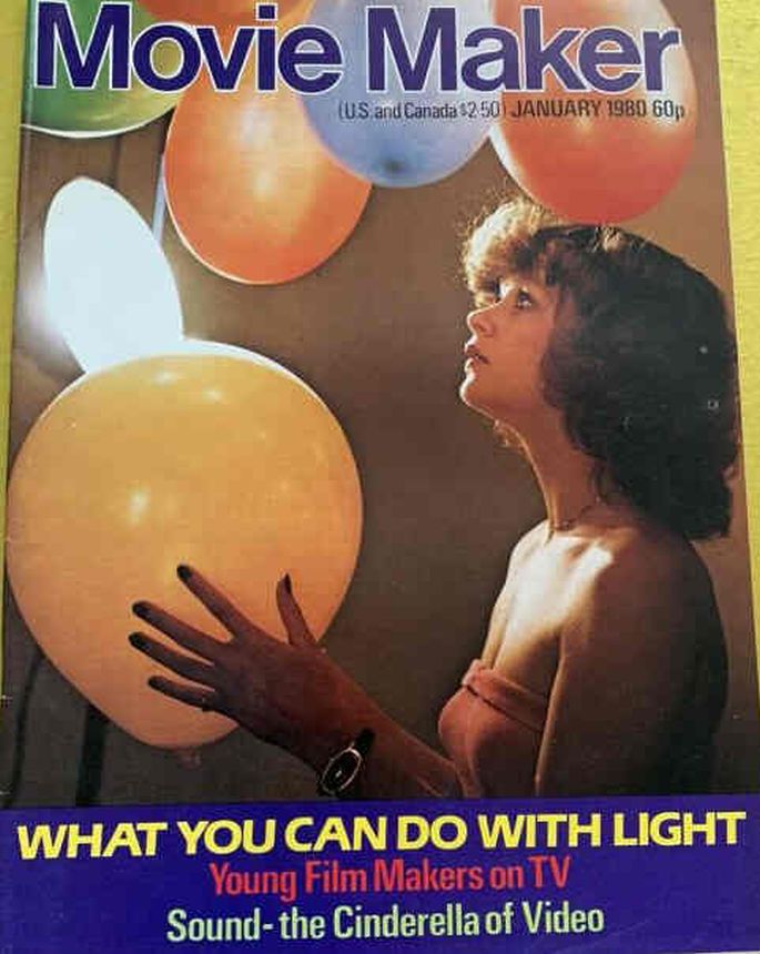 MOVIE MAKER magazine side cover  January 1980