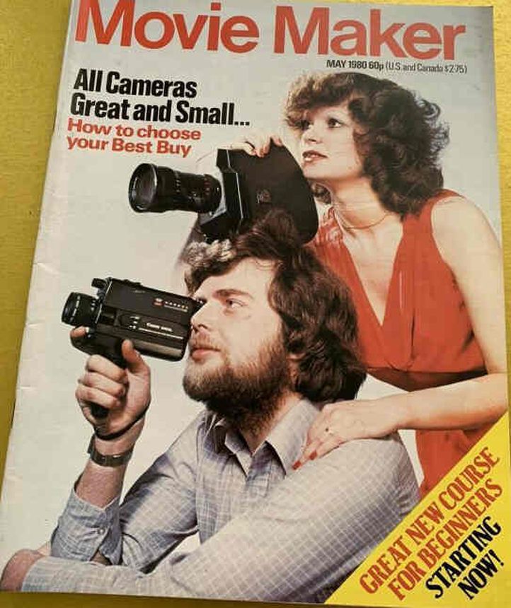 MOVIE MAKER magazine side cover  May 1980