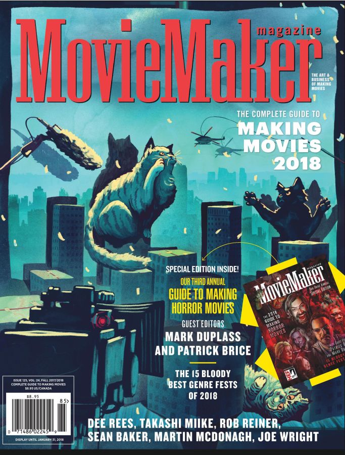 MOVIE MAKER magazine side cover Issue 125 Fall 2017