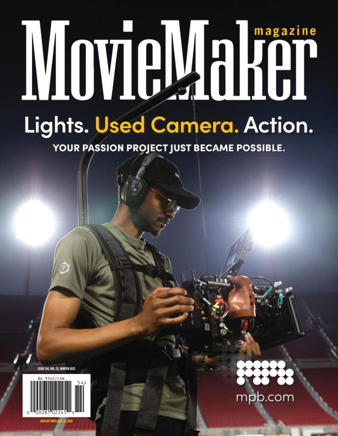 MOVIE MAKER magazine side cover Issue 154 Winter 2024