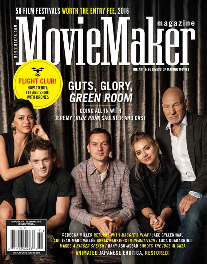 MOVIE MAKER magazine side cover Issue 118 Spring 2016