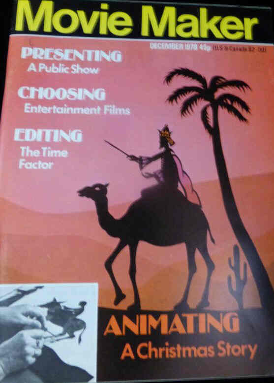 MOVIE MAKER (UK) magazine side cover December 1978
