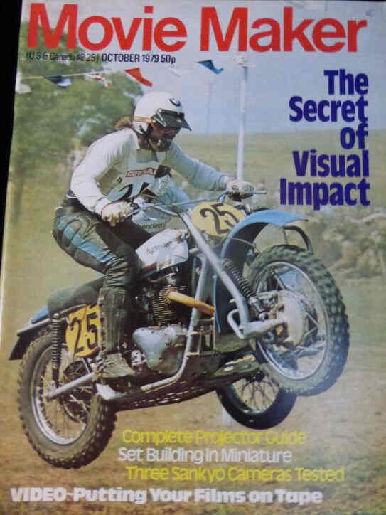 MOVIE MAKER (UK) magazine side cover October 1979