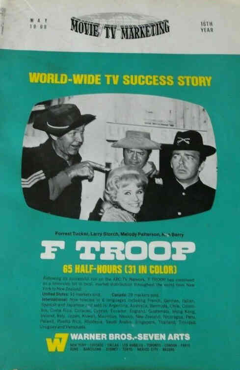 MOVIE MARKETING magazine side cover  May 1969