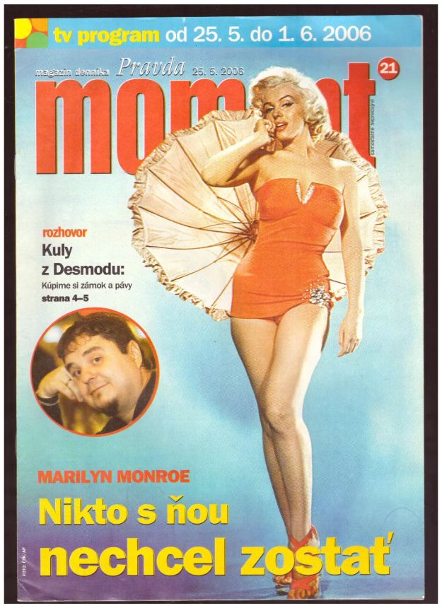 MOMENT magazine side cover Issue 21 25 May 2000