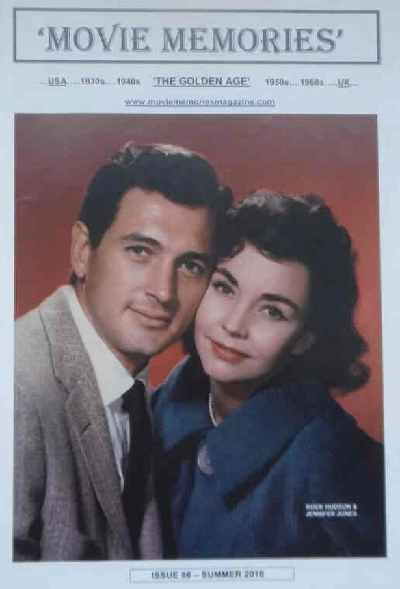 MOVIE MEMORIES magazine side cover Issue 86 Summer 2016