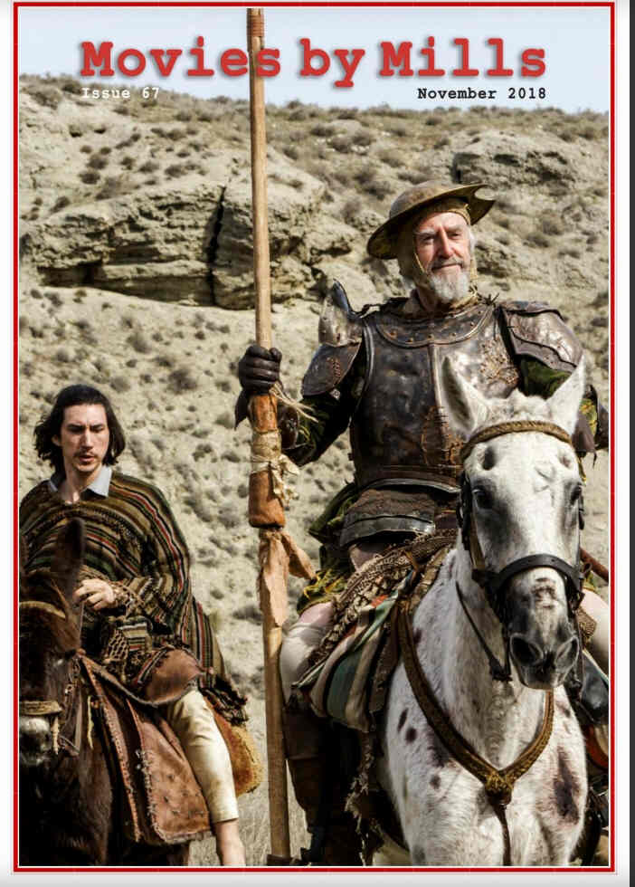 MOVIES BY MILLS magazine side cover Issue 67  November 2018