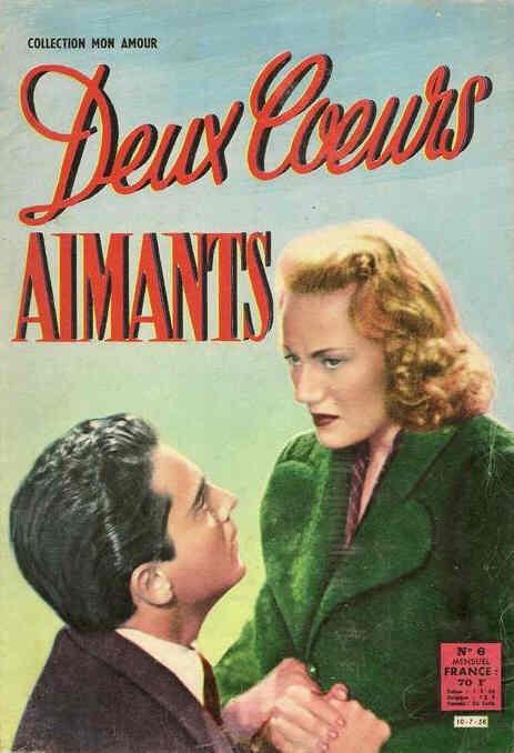 MON AMOUR magazine side cover Issue 6 July 1958