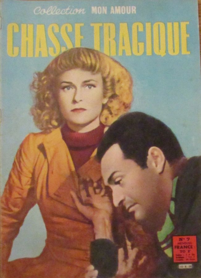 MON AMOUR magazine side cover Issue 7 August 1958