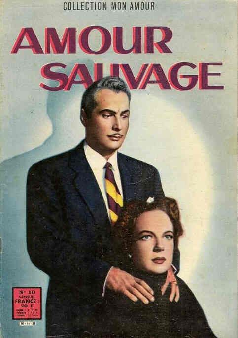MON AMOUR magazine side cover Issue 10 November 1958