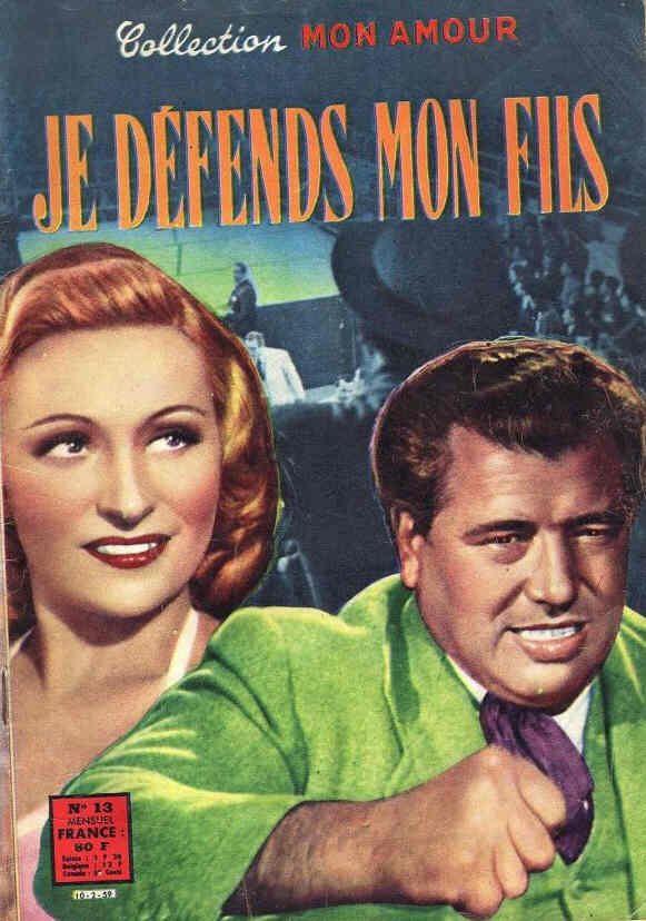 MON AMOUR magazine side cover Issue 13 February 1959