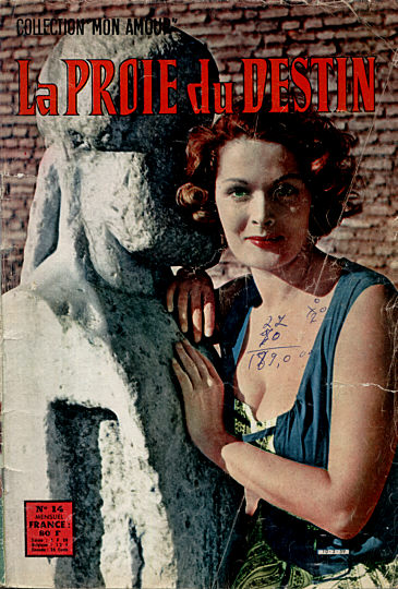 MON AMOUR magazine side cover Issue 14 March 1959