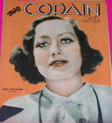 MON COPAIN magazine side cover 1 March 1936