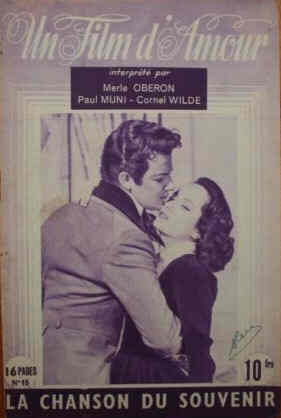 MON FILM D AMOUR magazine side cover Issue 15  