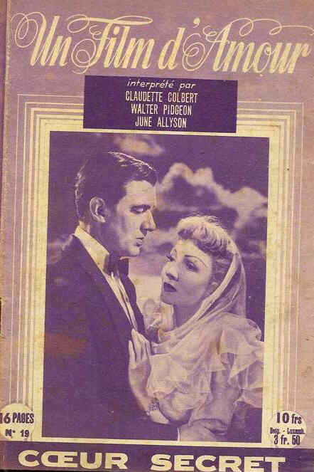 MON FILM D AMOUR magazine side cover Issue 19  