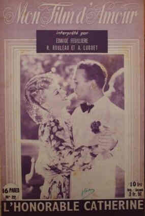 MON FILM D AMOUR magazine side cover Issue 22  