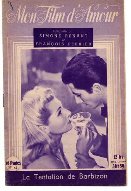 MON FILM D AMOUR magazine side cover Issue 41  