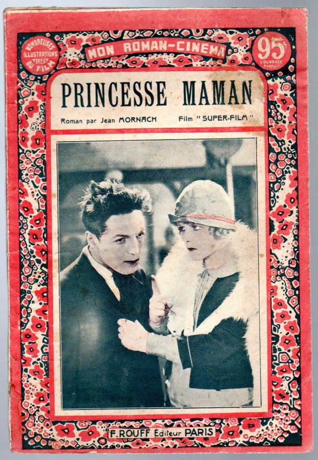 MON ROMAN-CINEMA magazine side cover Issue 1  1928
