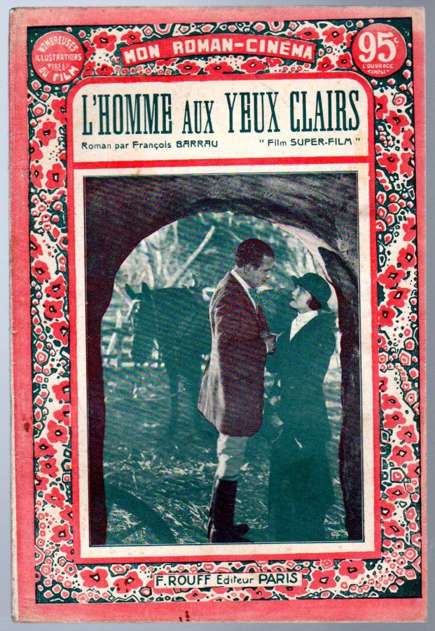 MON ROMAN-CINEMA magazine side cover Issue 7  1928