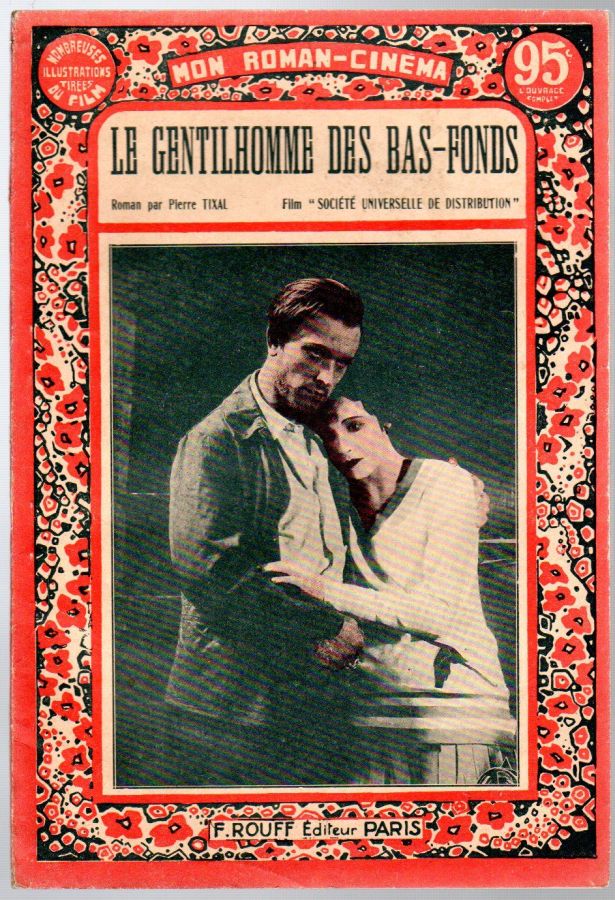 MON ROMAN-CINEMA magazine side cover Issue 89  1931