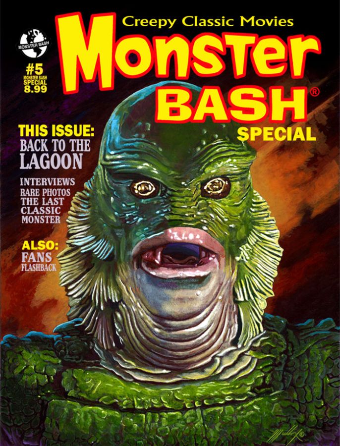 MONSTER BASH magazine side cover Issue 5  Special   2020