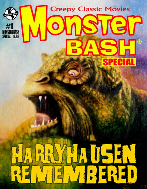 MONSTER BASH magazine side cover  Special # 1  2015