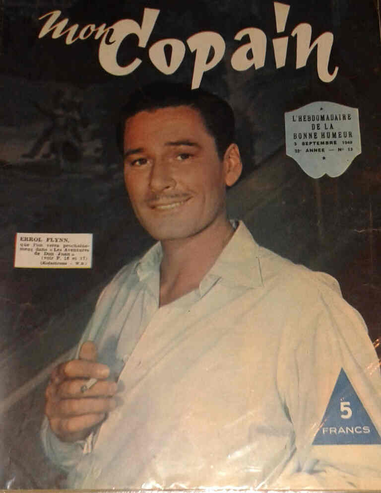 MON COPAIN magazine side cover 3 September 1940