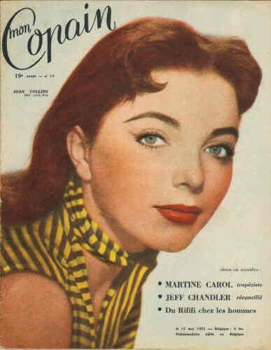 MON COPAIN magazine side cover 15 May 1955