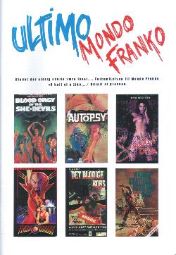 FRANKS HERMETISKE GARAGE magazine side cover  2000