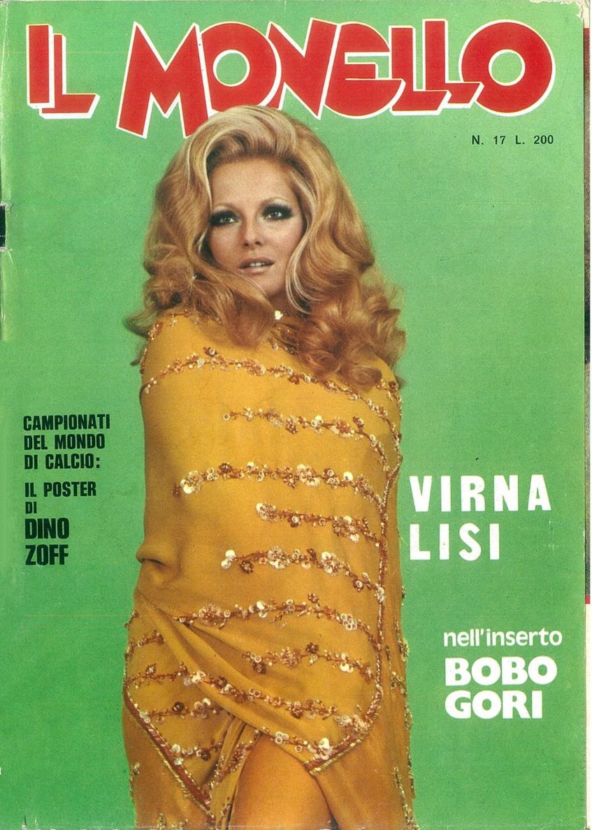 IL MONELLO magazine side cover Issue 17   1974